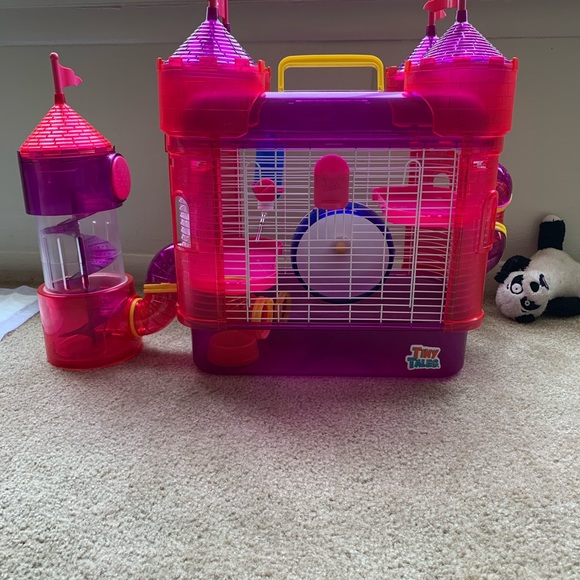 tiny tales castle hamster cage